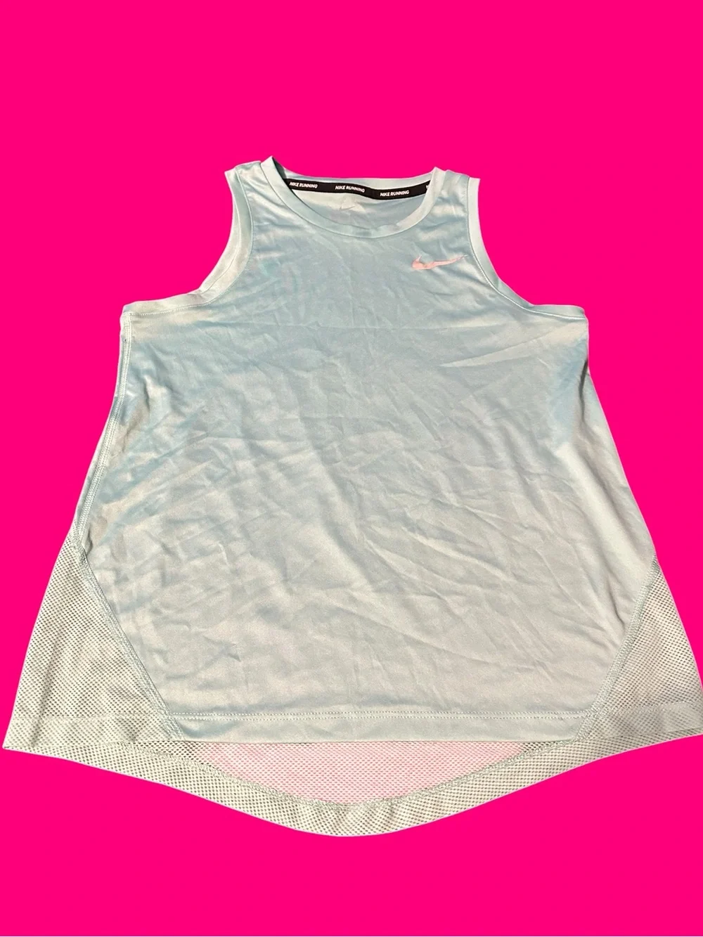 Nike Women’s Light Teal Athletic Tank Top